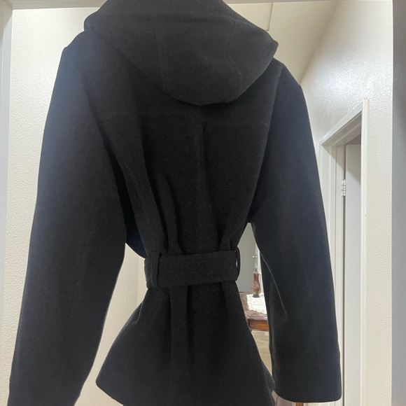 Macys - Beautiful dark gray Ann Klein coat with pockets. - Picture 3 of 6